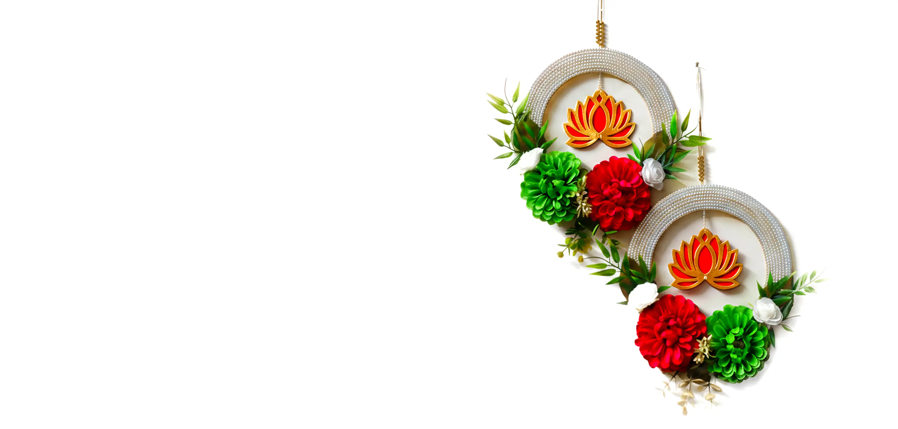 Handcrafted Indian home decor by Shubh Shringaar – wall hangings, torans and festive decorations made in Ghaziabad